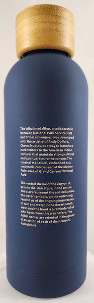 Tribal Medallion Soft Touch Water Bottle