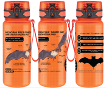 Bats of the Grand Canyon Orange Water Bottle