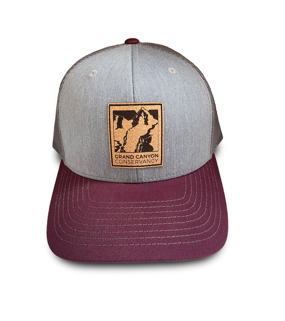 Grand Canyon Conservancy Maroon Mesh Back Cap