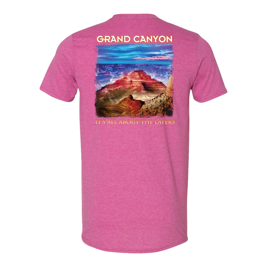 All About the Layers SS Berry Tee
