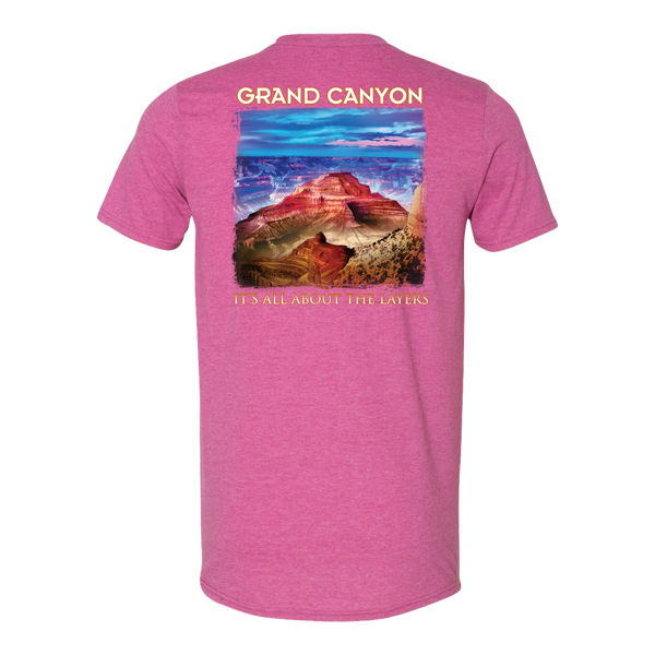 All About the Layers SS Berry Tee