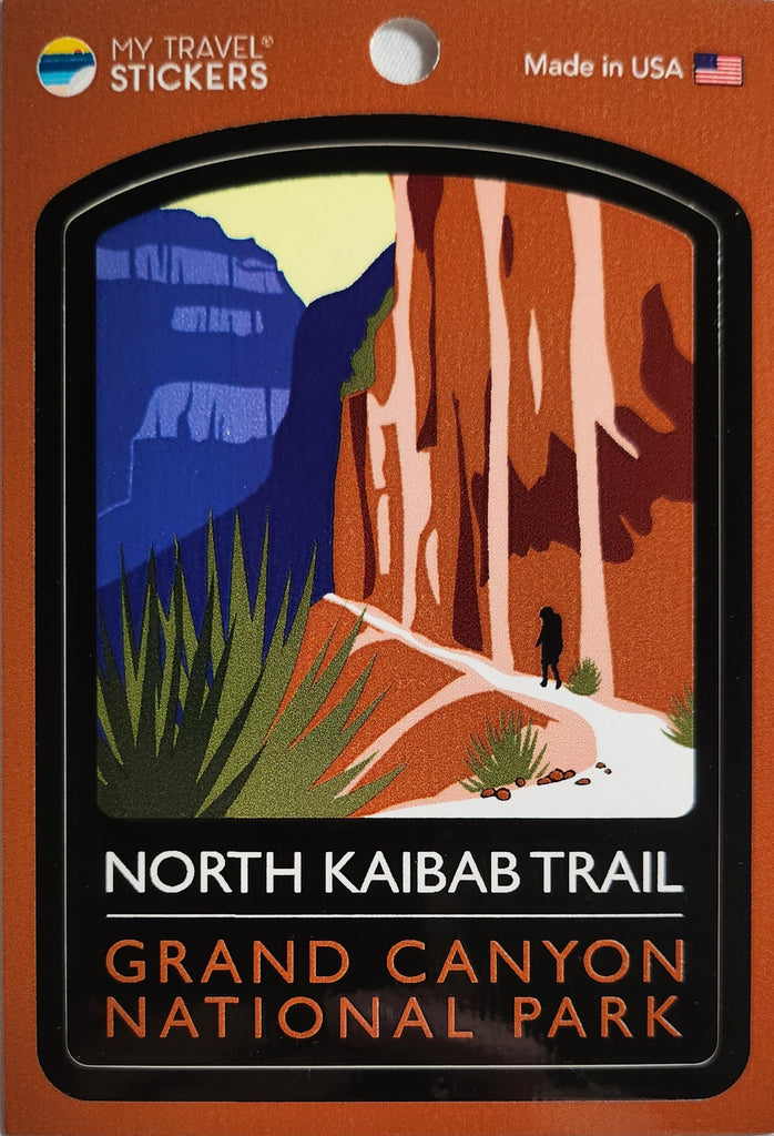 North Kaibab Trail: Grand Canyon National Park Decal