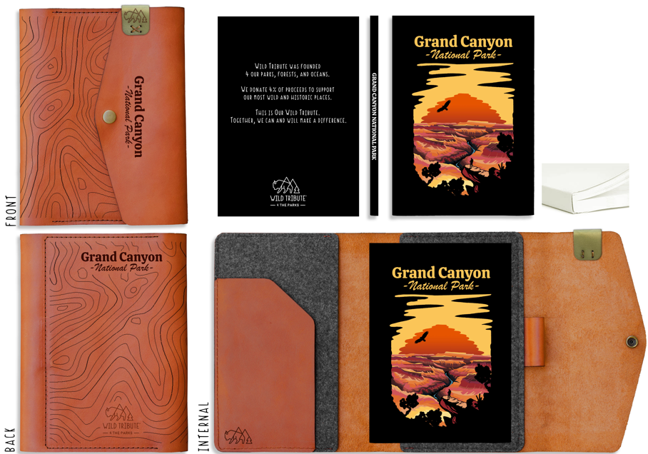 Grand Canyon Leather Journal