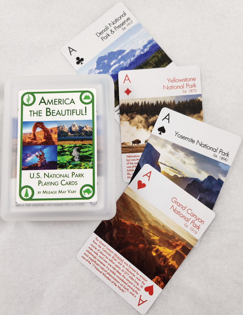 America the Beautiful Playing Cards