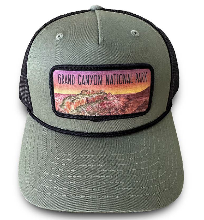Grand Canyon Loden Hat with Rope Trim