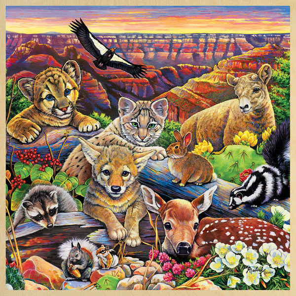 Jr. Ranger Grand Canyon Wildlife Wood Puzzle