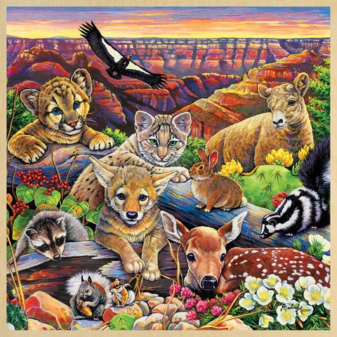 Jr. Ranger Grand Canyon Wildlife Wood Puzzle