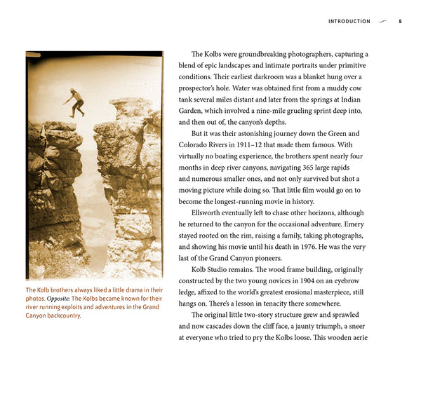 The Amazing Kolb Brothers of Grand Canyon: Photographers, Adventurers, Pioneers