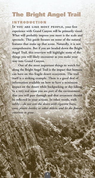 Bright Angel Trail Guide