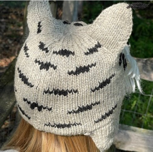 Youth Wool Knit Bobcat Hat