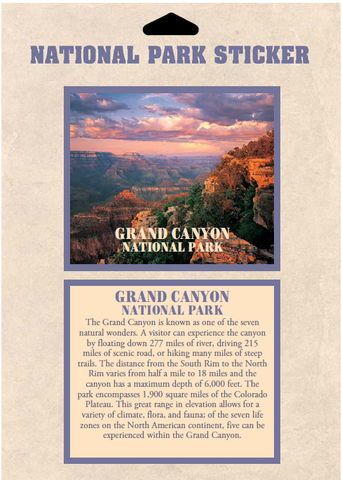 Grand Canyon National Park Passport Sticker