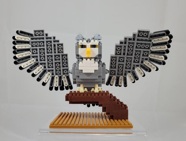 Mini Building Blocks Great Horned Owl