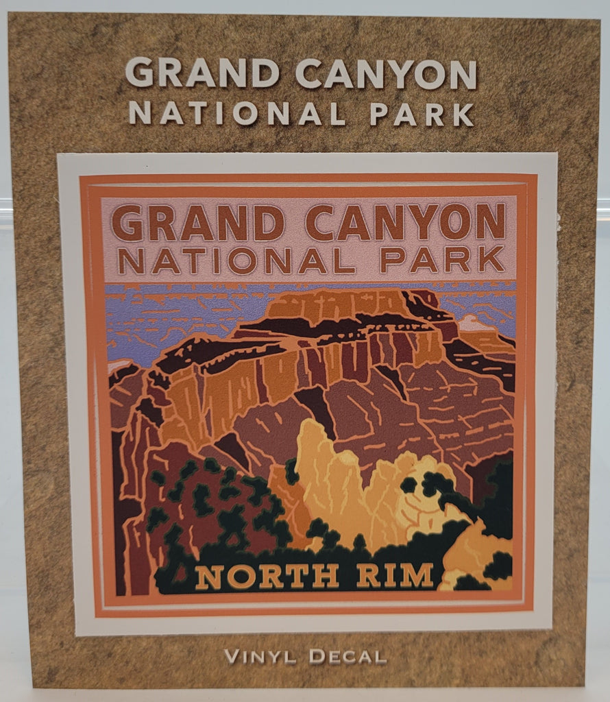 Grand Canyon North Rim Decal