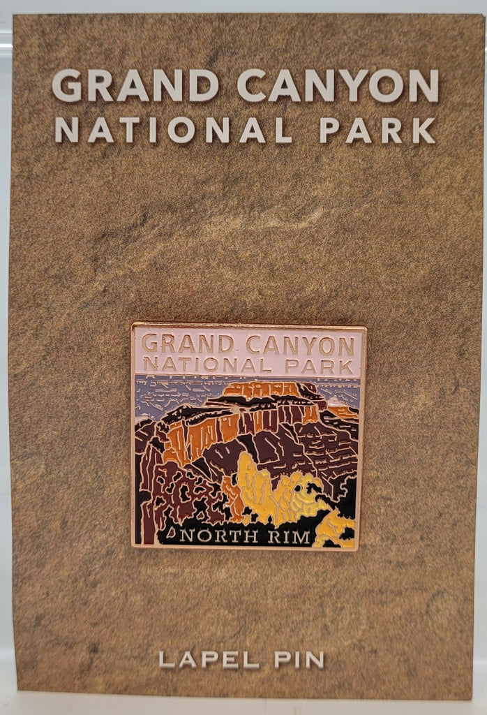 Grand Canyon North Rim Lapel Pin