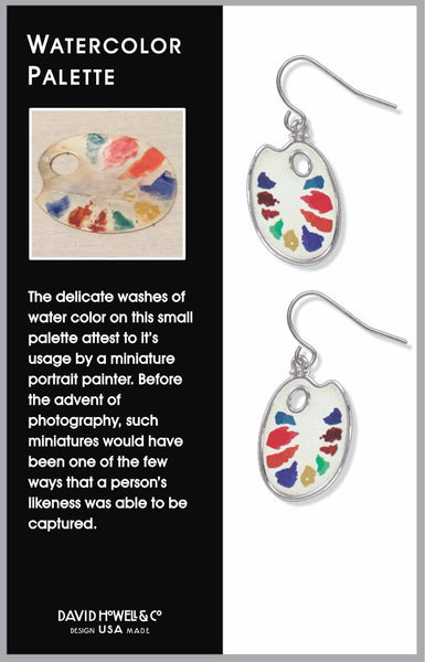 Celebration of Art Artist Palette Earrings