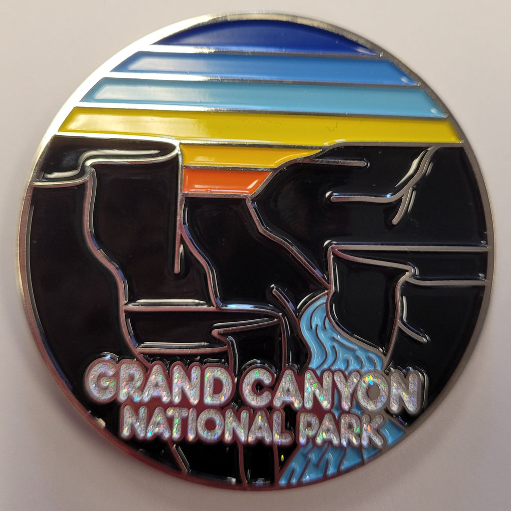 Grand Canyon Retro Magnet
