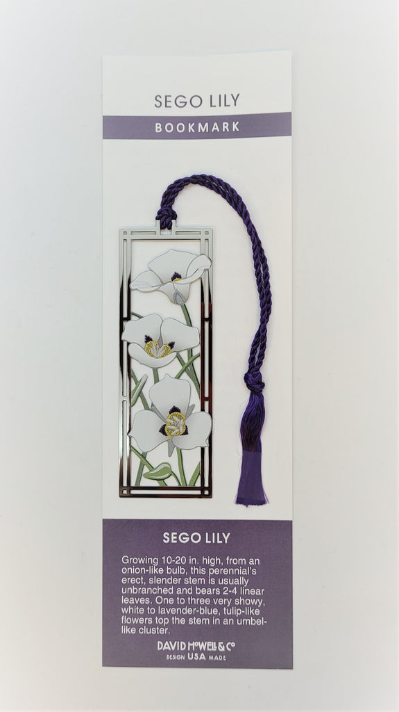 Sego Lily Metal Bookmark