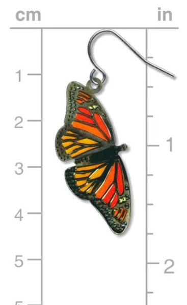 Monarch Butterfly Earrings