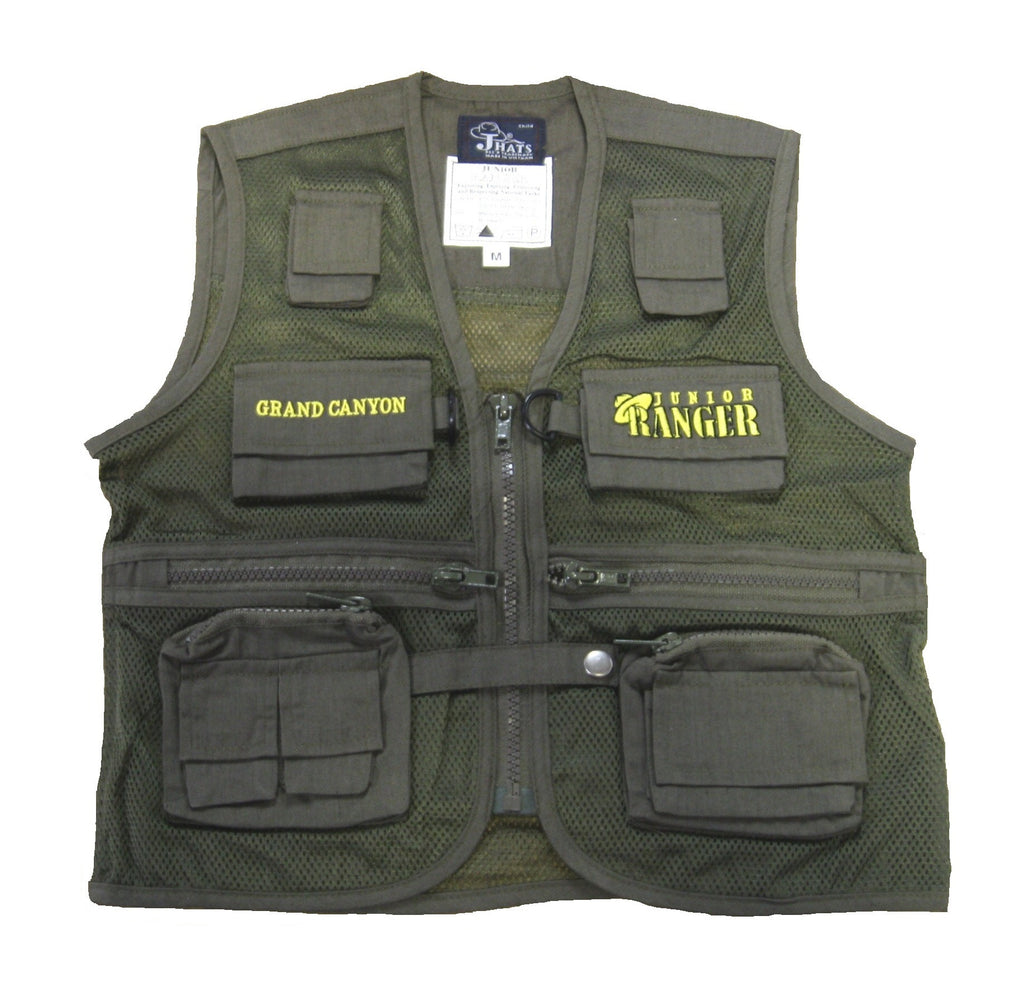 Grand Canyon Junior Ranger Vest, Green