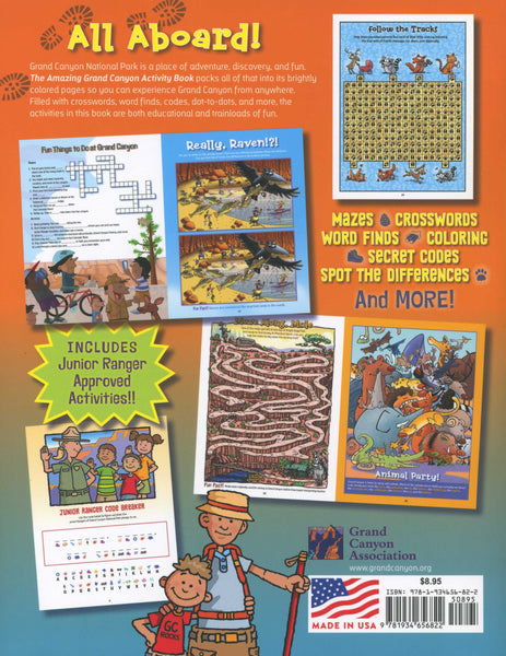 The Amazing Grand Canyon Activity Book