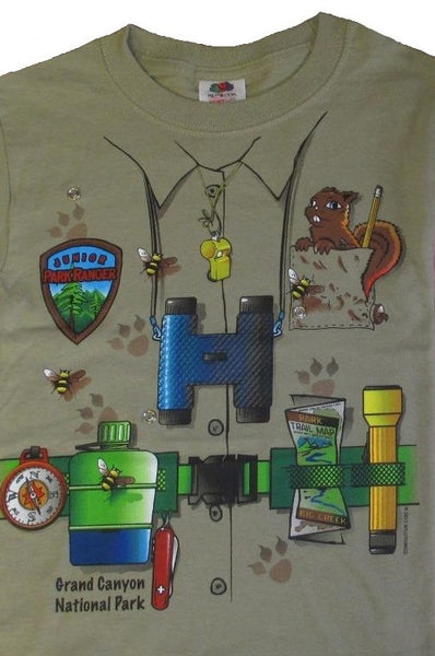 Junior Ranger Snap-on T-shirt, Green