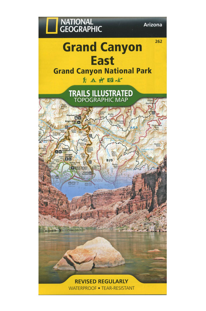 Grand Canyon East, Nat Geo Map #262