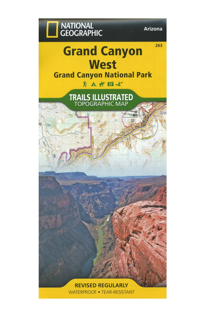 Grand Canyon West, Nat Geo Map #263