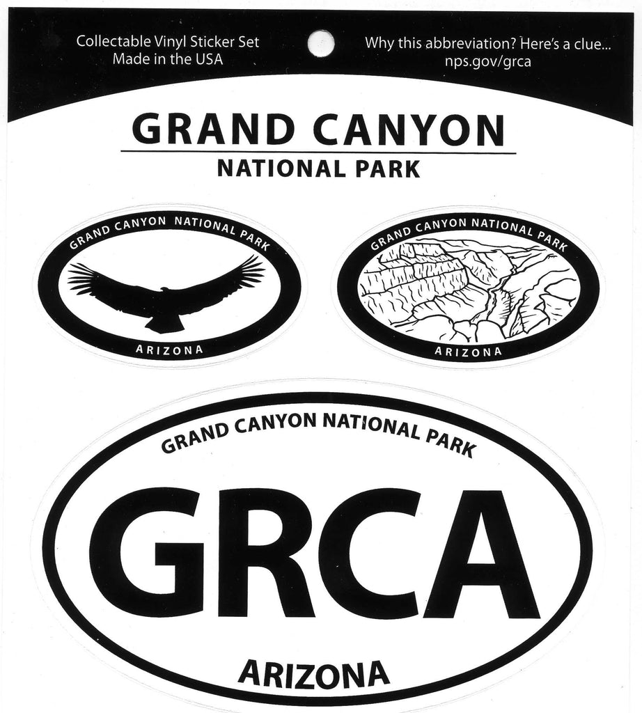Grand Canyon National Park Triple Decal