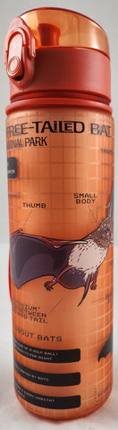 Bats of the Grand Canyon Orange Water Bottle