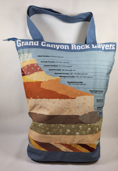 Rock Layer Tote Bag