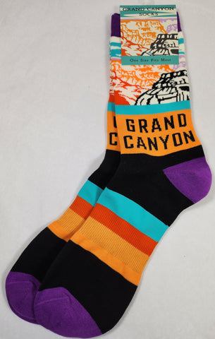 Grand Canyon Socks Black