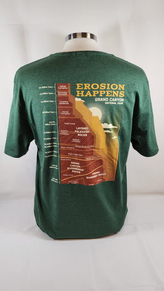 Erosion Happens Short Sleeve T-shirt
