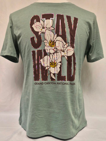 Grand Canyon Stay Wild Ladies tee