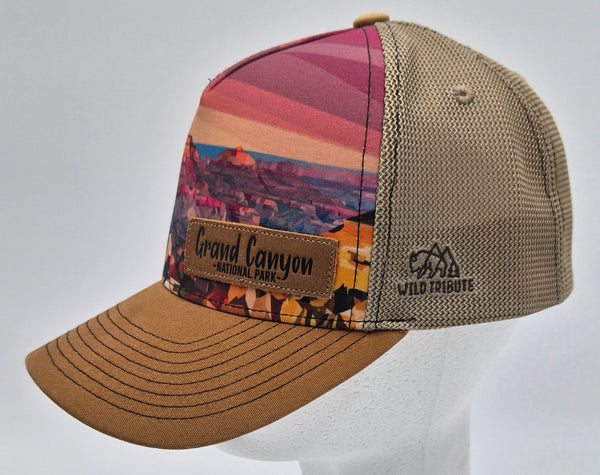 Grand Canyon Geometric Cap