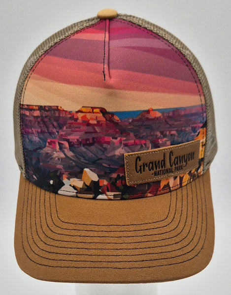 Grand Canyon Geometric Cap
