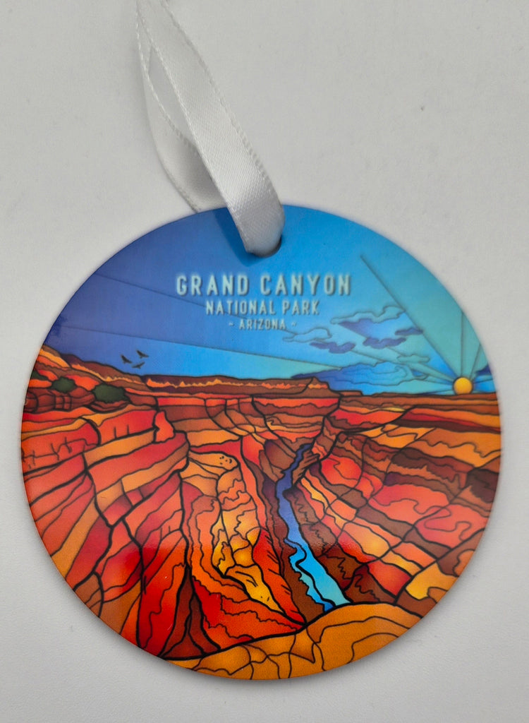 Vibrant Canyon Ornament