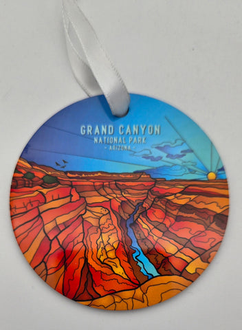 Vibrant Canyon Ornament