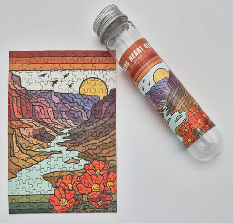 Grand Canyon Mini Test Tube Puzzle