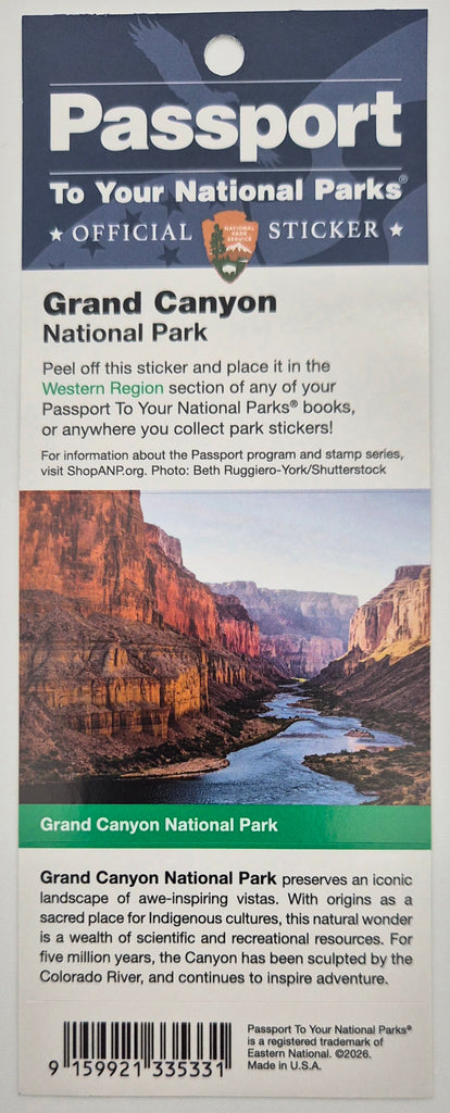 Grand Canyon Passport Sticker