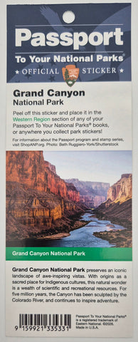 Grand Canyon Passport Sticker