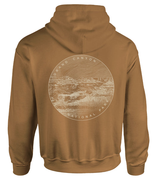 Grand Canyon Faded Circle Hoodie