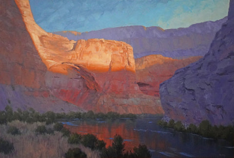 Cody Delong, Morning at Saddle Camp
