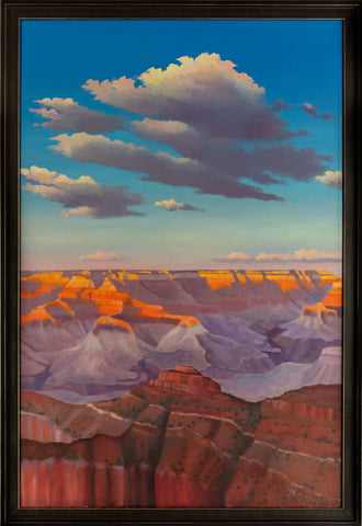 Monica Esposito-Mann, Golden Hour on the South Rim