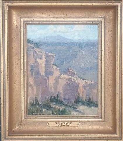 Linda Glover-Gooch, Rim Morning-View From the North Rim