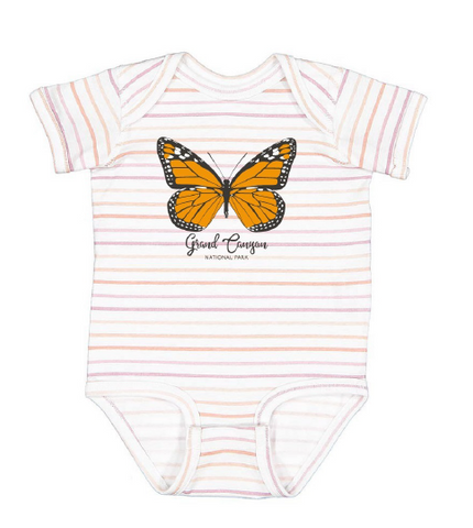 Grand Canyon Monarch Butterfly Onesie