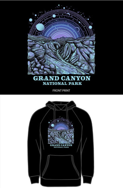 Grand Canyon Mystic Rays Hoodie