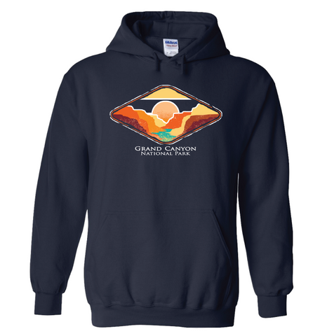 Grand Canyon Navy Diamond Hoodie