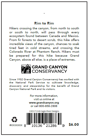 Rim to Rim: Grand Canyon National Park Pin