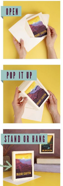 Easy Pop Notecard Sunset