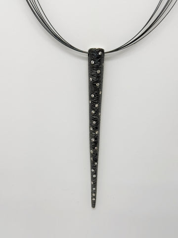 Matagi Sorenson, Diamond Spear Pendant and Chain